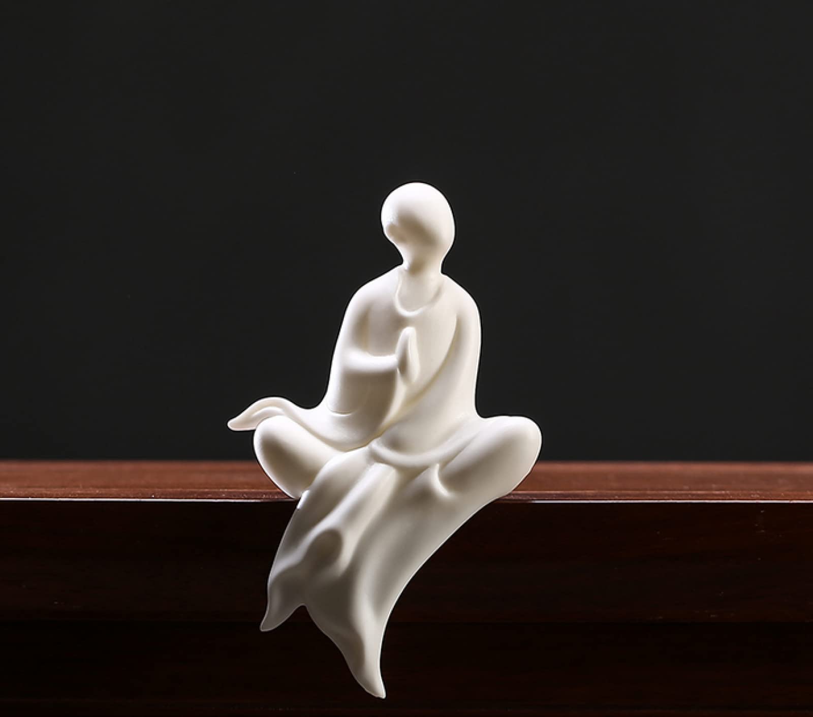 Figura de Adorno de cerámica Escultura Artesanal Ornamento Artes hogar Oficina decoración de Escritorio Regalo