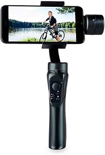 H4 Estabilizador Gimbal Portátil 3-Axis Gimbal Portátil Inteligente Gimbal Portátil Video Vlog Estabilizador Preto