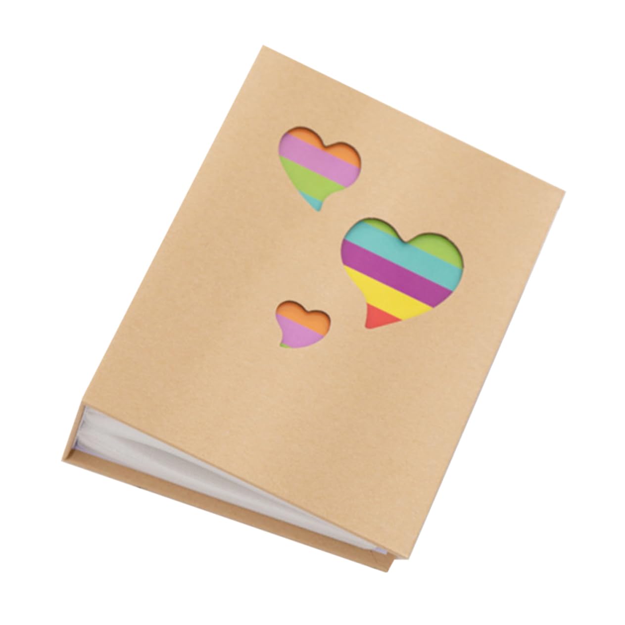 Yardwe Cute Baby Photo Album Paper Photo Book Memory Book for Baby Boy/girl 7 Inches 100 Pages