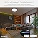 Atomi Smart WiFi LED Ceiling Light, 2200 Lumens 24W, Tunable and Dimmable, White and Color-Changing 2000K-6500K, Control with Voice or App, Works with Alexa and Google Assistant