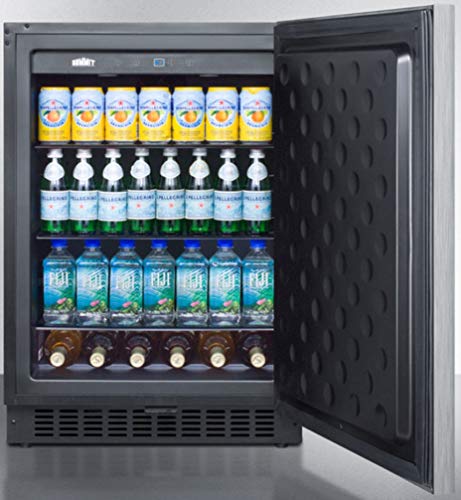 Image of Summit FF64BXSSHH Wine and Beverages Refrigerator, Stainless Steel