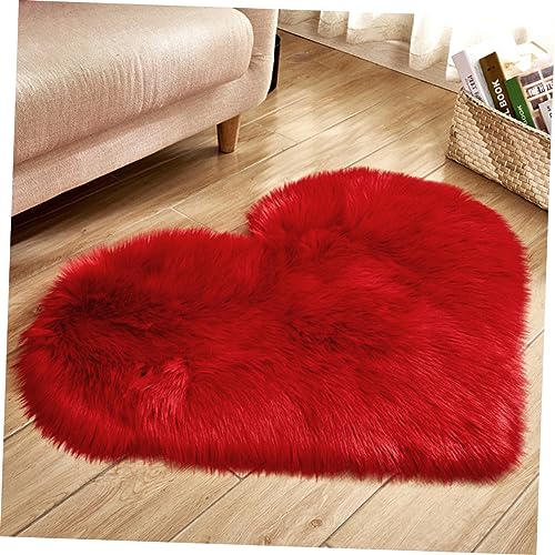 Tapis antidérapant forme de cœur anti-glisse pour sécuriser et décorer le sol du lit