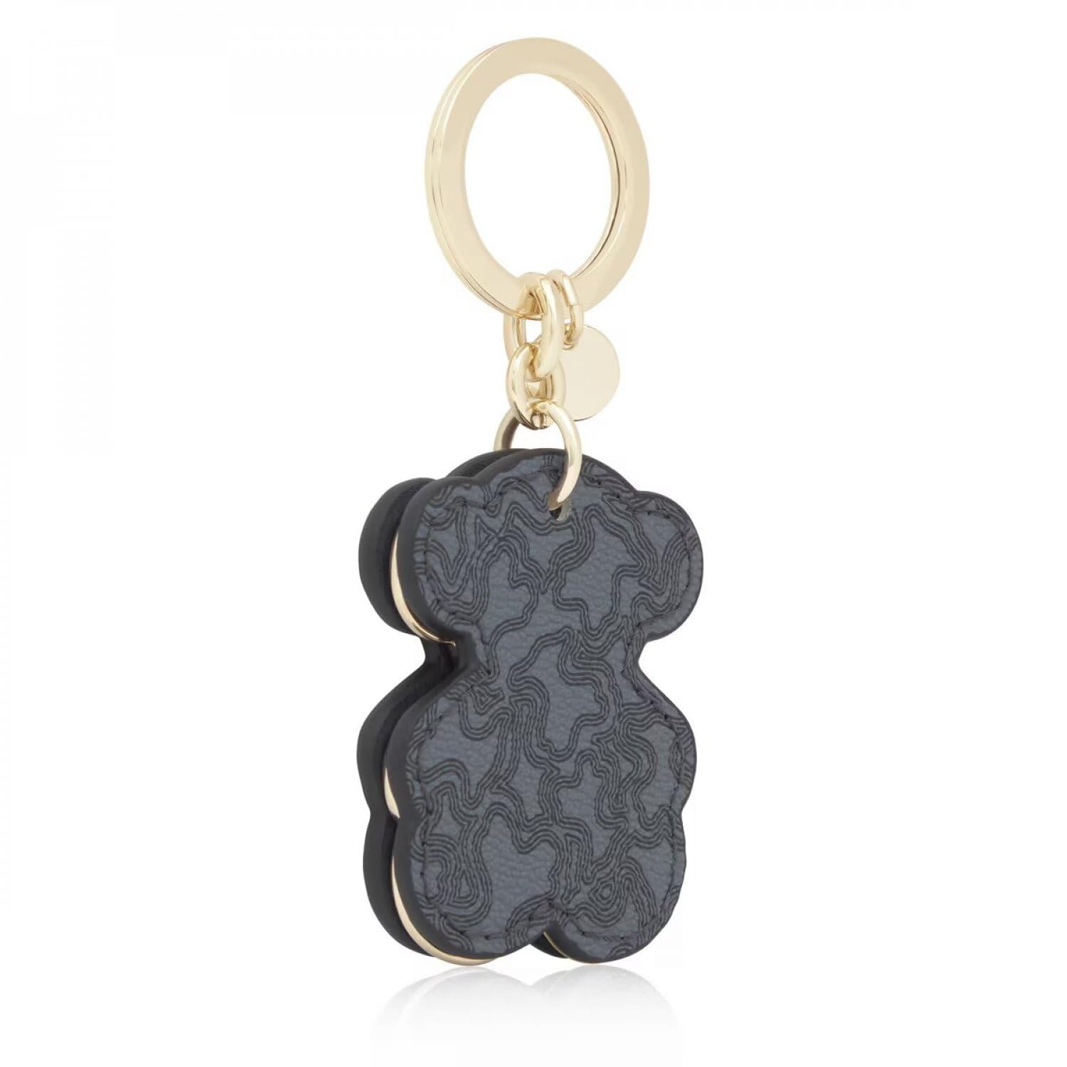 TOUS 2002203851 Schlüsselanhänger Triple Bear, Schwarz, Eleganz und Funktionalität in einem ikonischen Design - 2002203851