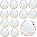 GKK Foam Baseballs 12 Pack Soft Baseballs for Kids Teenager Players Sports Foam Baseballs Training Balls for Hitting and Indoor or Outdoor Play