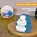 Krinisou Positive Animals Crochet Dolphin Gifts for Women, Cute Dolphin Decor for Home Desk Office Room, Mini Unique Inspirational Motivational Encouragement Gift