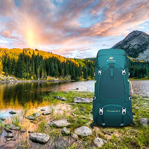 NEVO RHINO 50L/60L/80L Internal Frame Backpack,Ultralight waterproof Daypack for Hiking, Camping - Thumbnail 6