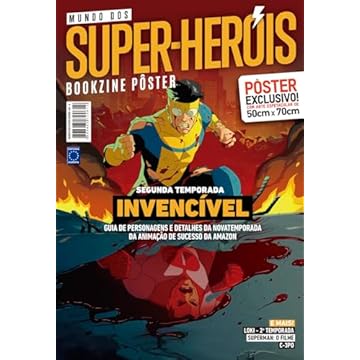Capa do livro Superpôster Mundo dos Super-Heróis - Invencível Temporada 2