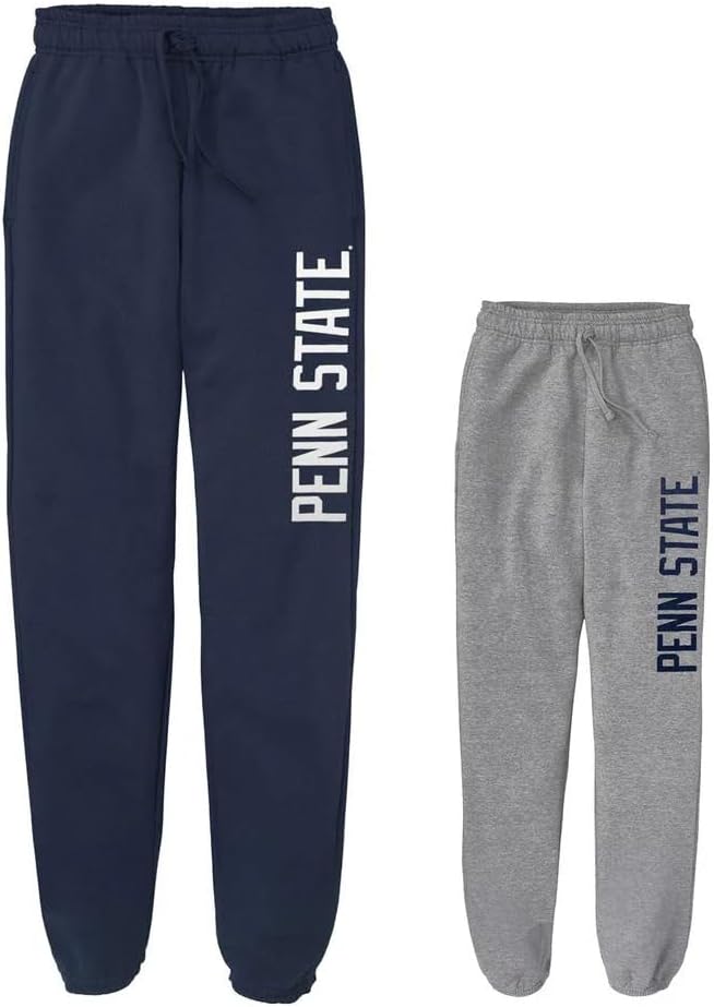 Penn State Officially Licensed PS Block Elastic Bottom Sweatpants