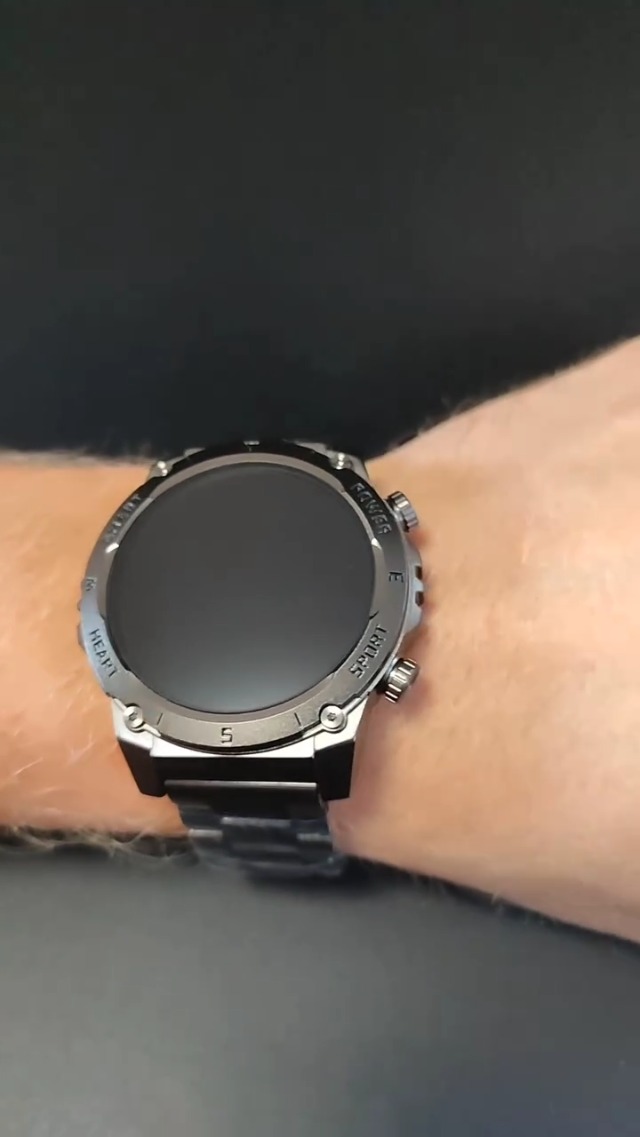 Smartwatch Militare Uomo 1.46″ – Chiamate Bluetooth, 120 Sport, IP68, Cardio E SpO2 Con Cinturino Intercambiabile - 3
