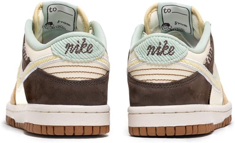 Nike Big Kid's Dunk Low GS 'Coconut Milk/Soft Yellow' (HQ3474 171) - Size 6.5y4