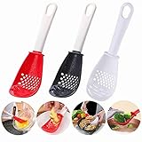 Cupid's Arrow 6in1 Multifunctional Kitchen Cooking Spoon - Egg Yolk Separator, Grater, Masher,...