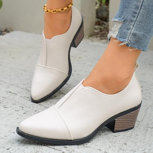Bottes thermiques imperméables avec talon moyen épais stable - 6