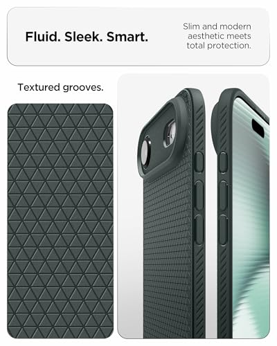 Spigen Liquid Air for iPhone 17 Air Case, Abyss Green - image 3