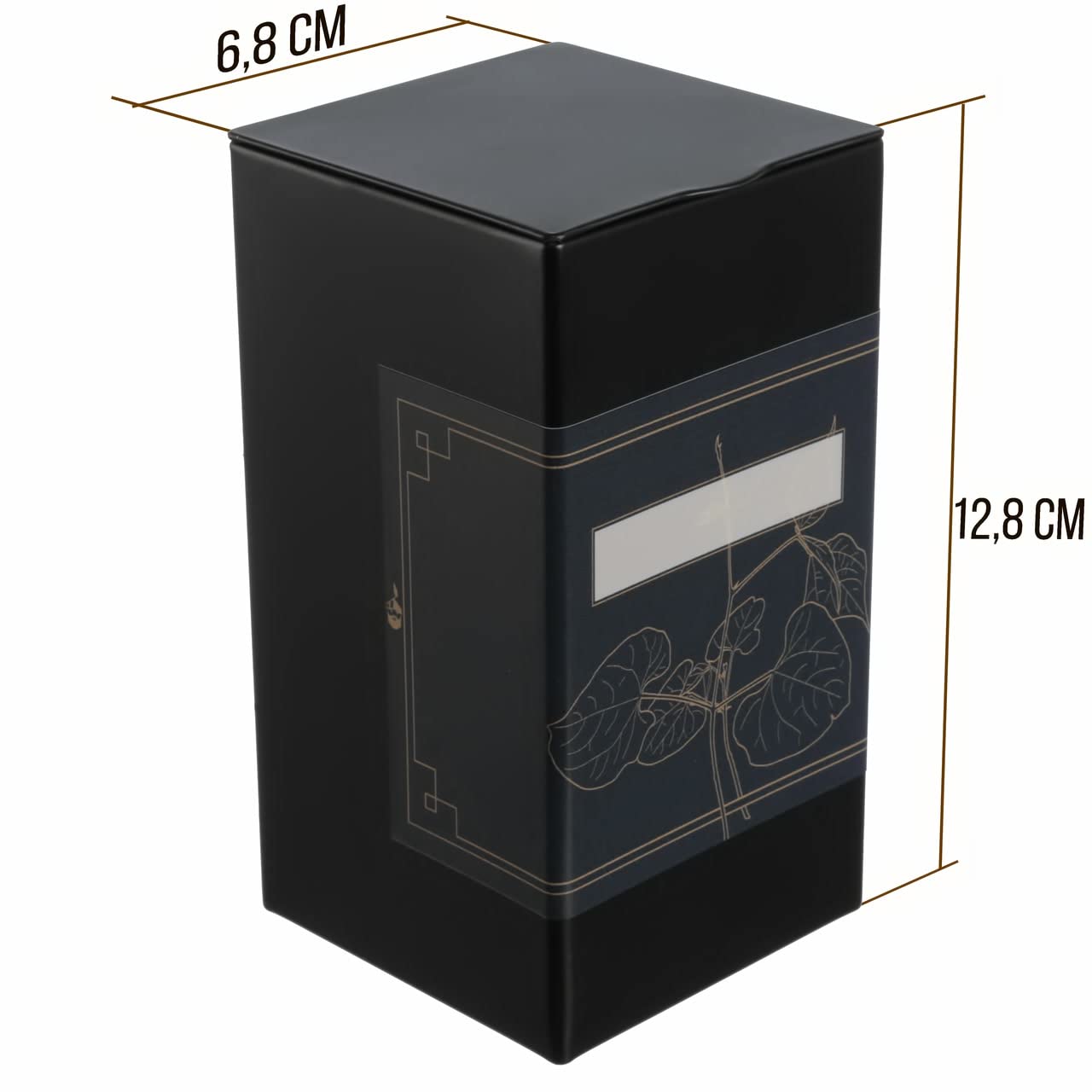 6x Kupferfarbene Teedosen – Stapelbar, Aromadicht, Für Tee, Gewürze & Supplements