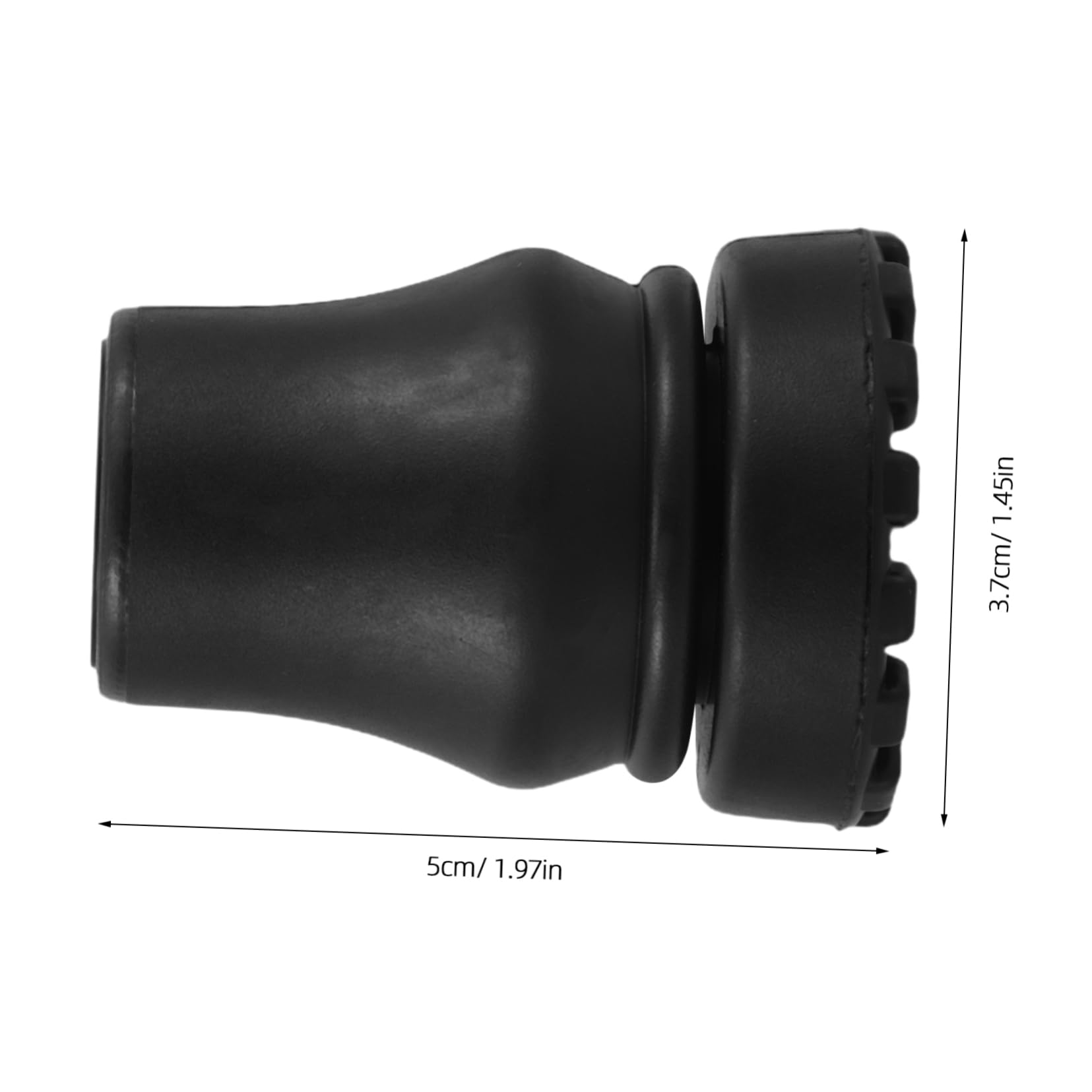 Happyyami Walking Stick Tips 4 Pack Anti-Slip Rubber Tips Chair Leg Caps Cane Stool Foot Covers 19mm Cane Accessories