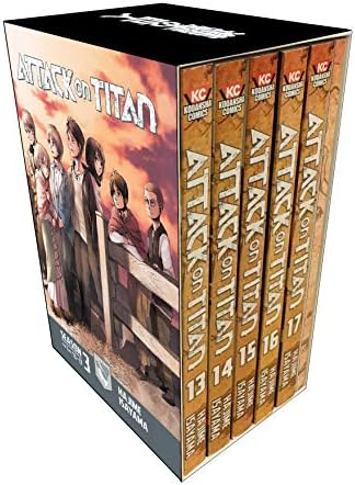 Attack on Titan Season 3 Part 1 Manga Box Set (Attack on Titan Manga Box Sets)