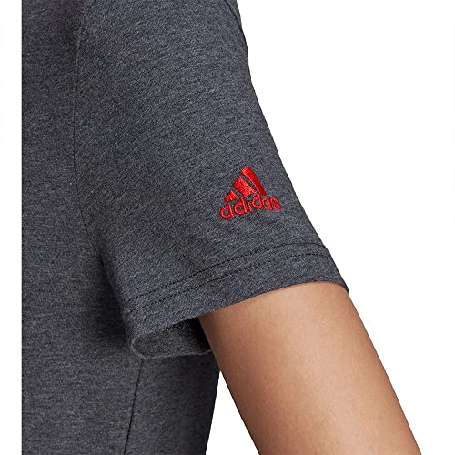 Adidas W Lin T Maglietta, Rosso (Brgros/Rojint)