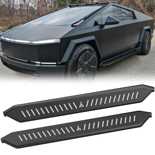 Estribos laterales para Tesla Cybertruck 2024-2026, 2 unidades