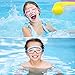 COOLOO Kids Swim Goggles for Age 3-15, 2 Pack Kids Goggles for Swimming with Nose Cover, No Leaking, Anti-Fog, Waterproof
