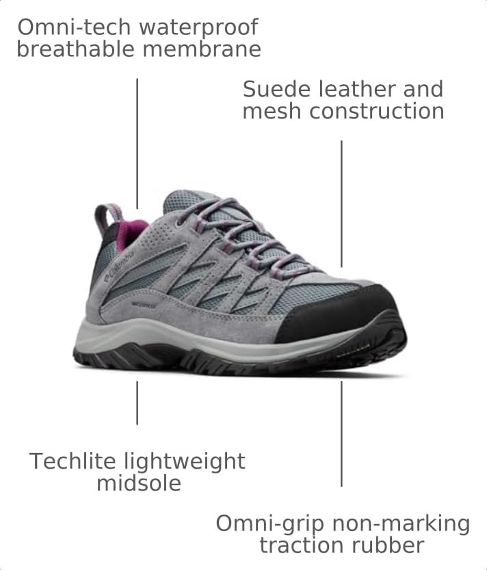Image of Columbia Women's Crestwood Waterproof Hiking Shoes