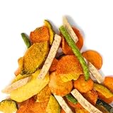 VERDURE CHIPS ORO | Snack di Verdure Croccanti con patata dolce, zucca, taro, carota e fagiolini, Snack Vegetale senza Coloranti, Confezione Salva Freschezza (1 Kg)