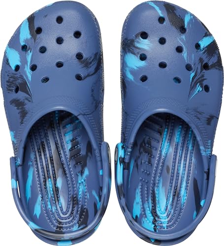 Crocs Kids' Classic Marbled Tie-Dye Clog4