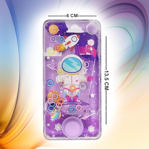 Image of Prime Cute Cartoon Theme Handheld Water Ring Game Water Bubble Ring Toss Toys Ideal Gift for Kids Boys and Girls (Water Game (2Pcs))