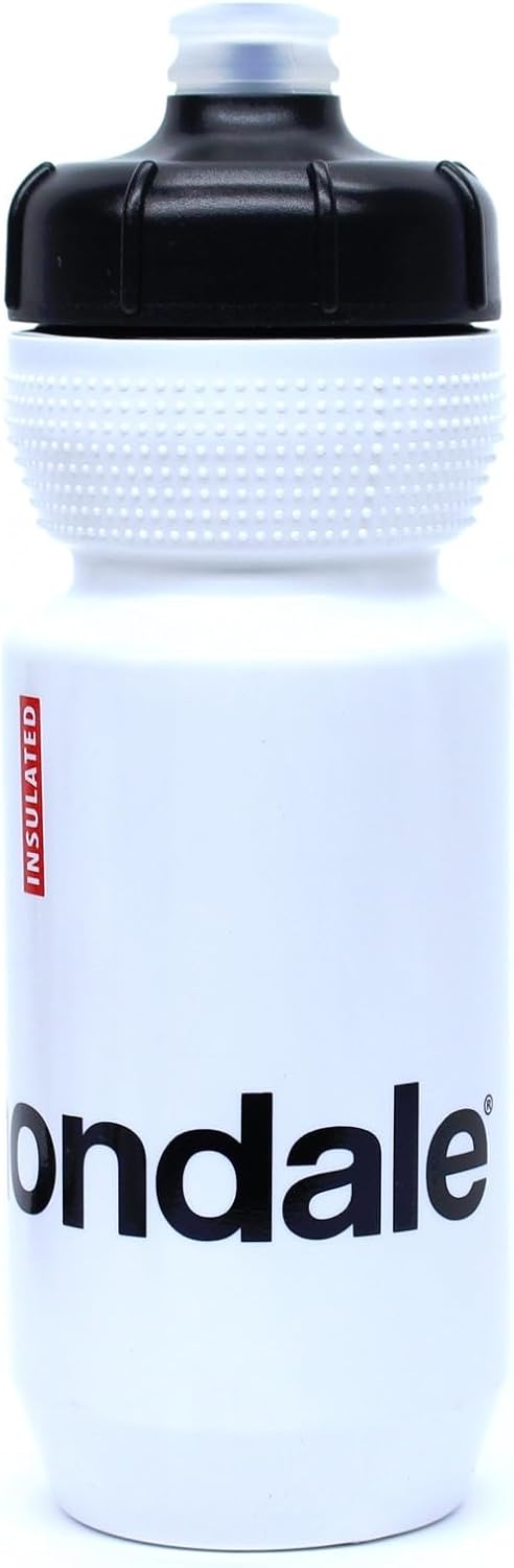 Cannondale Gripper Logo Insulated Bottle White w/ Red Black 550ml CP51