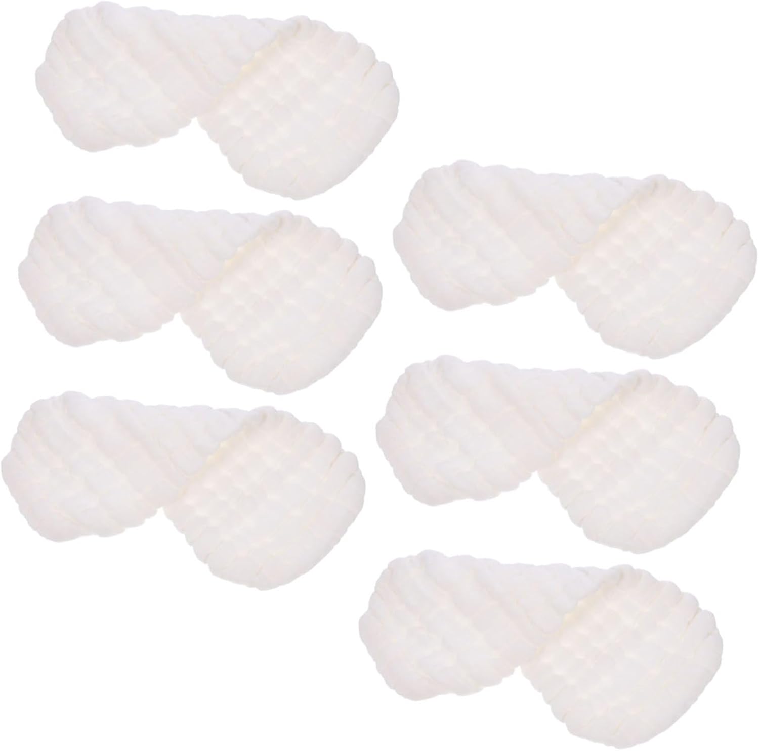 VICASKY 6Pcs Newborn Diaper Liners Soft Cotton Cloth Diaper Inserts Breathable and Reusable for Comfortable Care Peanut Shaped Design Prevents Leaks for Everyday Use