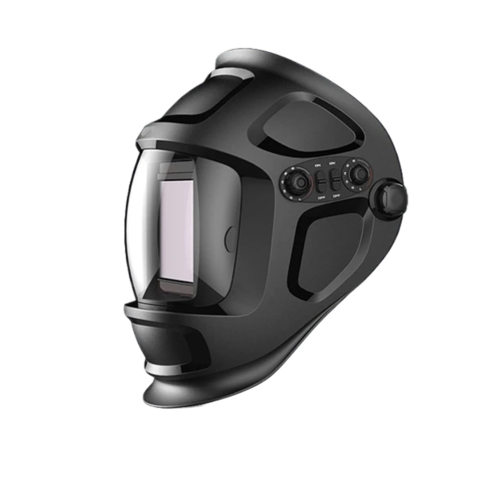 Careta Soldar, Mascara Soldar Máscara/casco/gorra de soldadura eléctrica con oscurecimiento automático solar y pantalla de arco grande for herramientas de corte y soldadura(Black 800F TX)