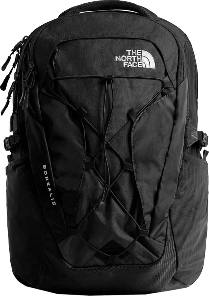 The North Face 2 Compartments Unisex Borealis Backpack, 28 L, Black