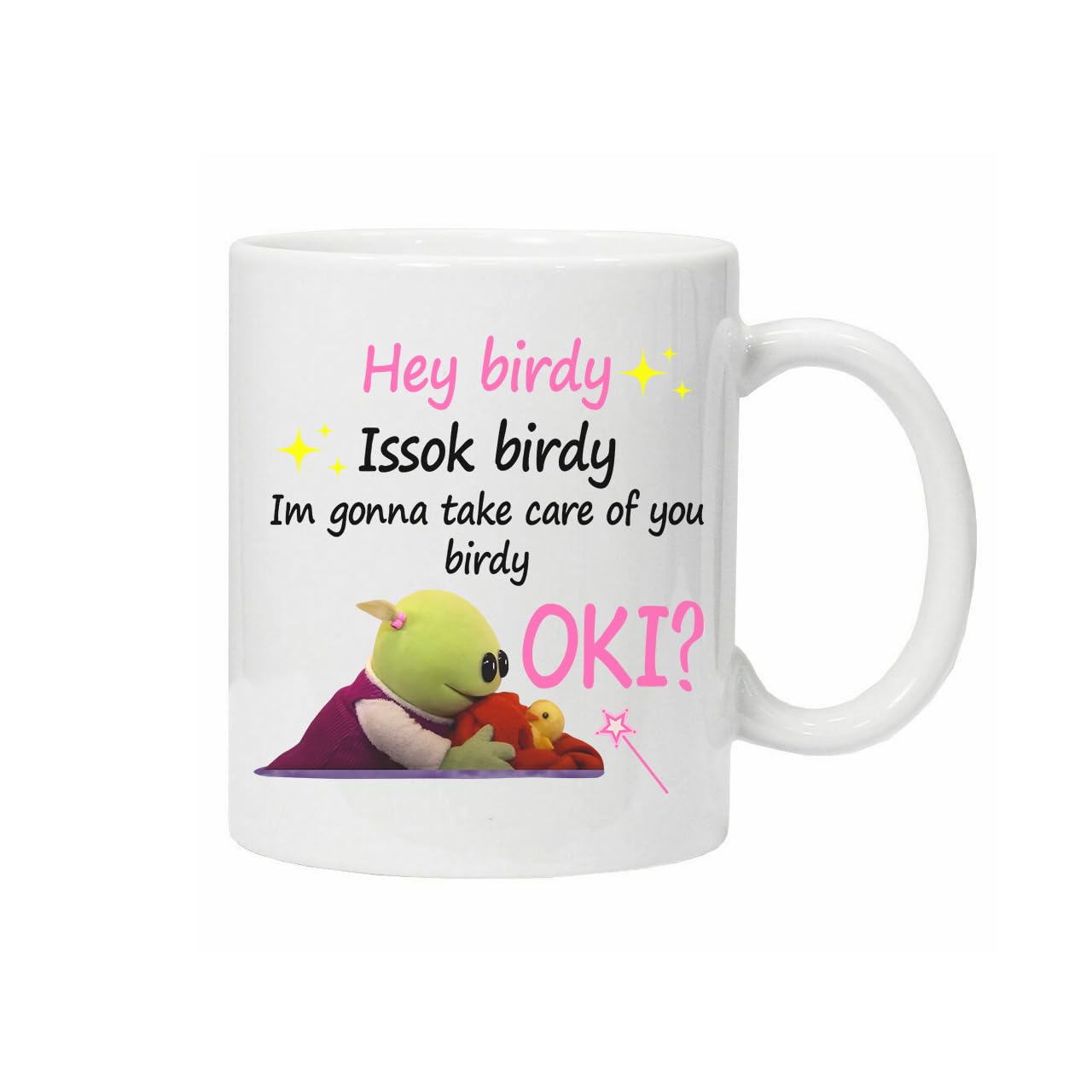 New Spirit Original Hey Birdy nanalan Mona Meme Mug