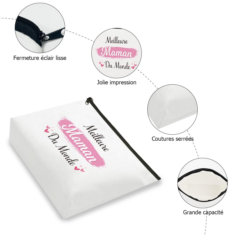 Cadeau Fete Des Meres, Idee Cadeau Maman, Cadeaux pour Maman,Pochette pour Mere, Cadeaux Anniversaire Noel Mere