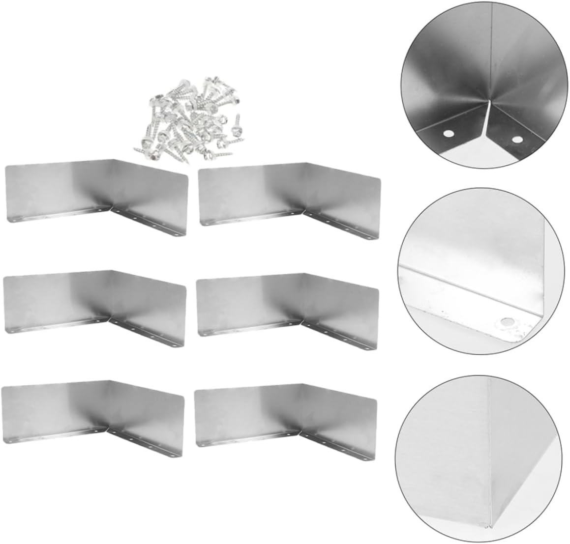 Roof Gutter Splash Guard Rain Gutter Splash Block for Rain Corner Diverter for Roof Protection