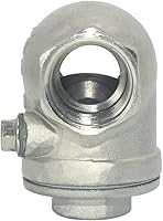 Vista 5 de 1/2" Válvula de retención de giro de acero inoxidable SS316, rosca hembra NPT x hembra, WOG 200 PSI PN16 CF8M