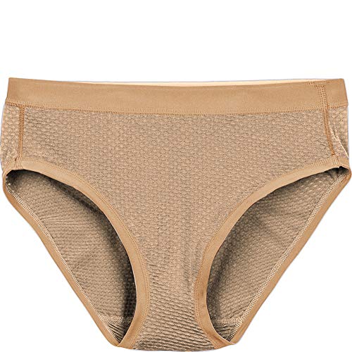 ExOfficio Women's Give-N-Go Sport Mesh Bikini, Buff, Medium