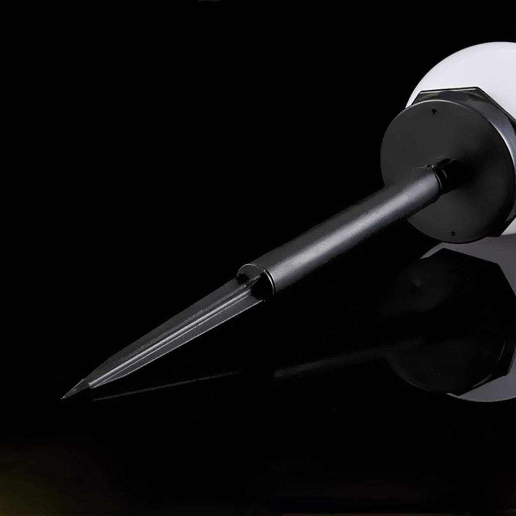 10 sztuk solarnych lamp solarnych LED zasilanych globusem, wodoodporna, do ogrodu, trawnika, dekoracja podwórka, patio, podjazdu, krajobrazu, zakopanego słupka, lampa podwórza, zimna biel (8 sztuk)