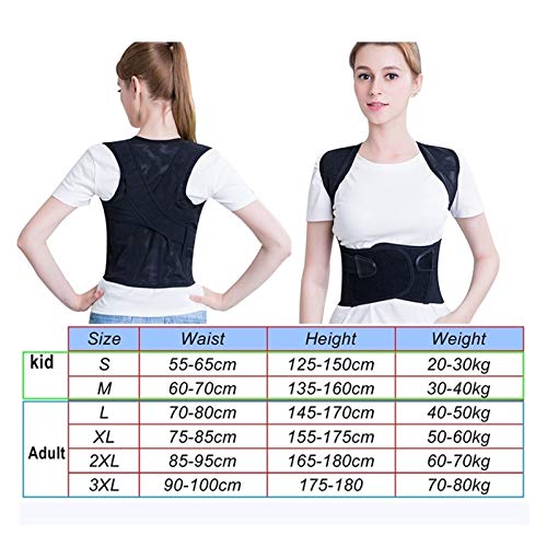 Correcteur de posture universel ajustable taille XX pour soutien de la clavicule - 4