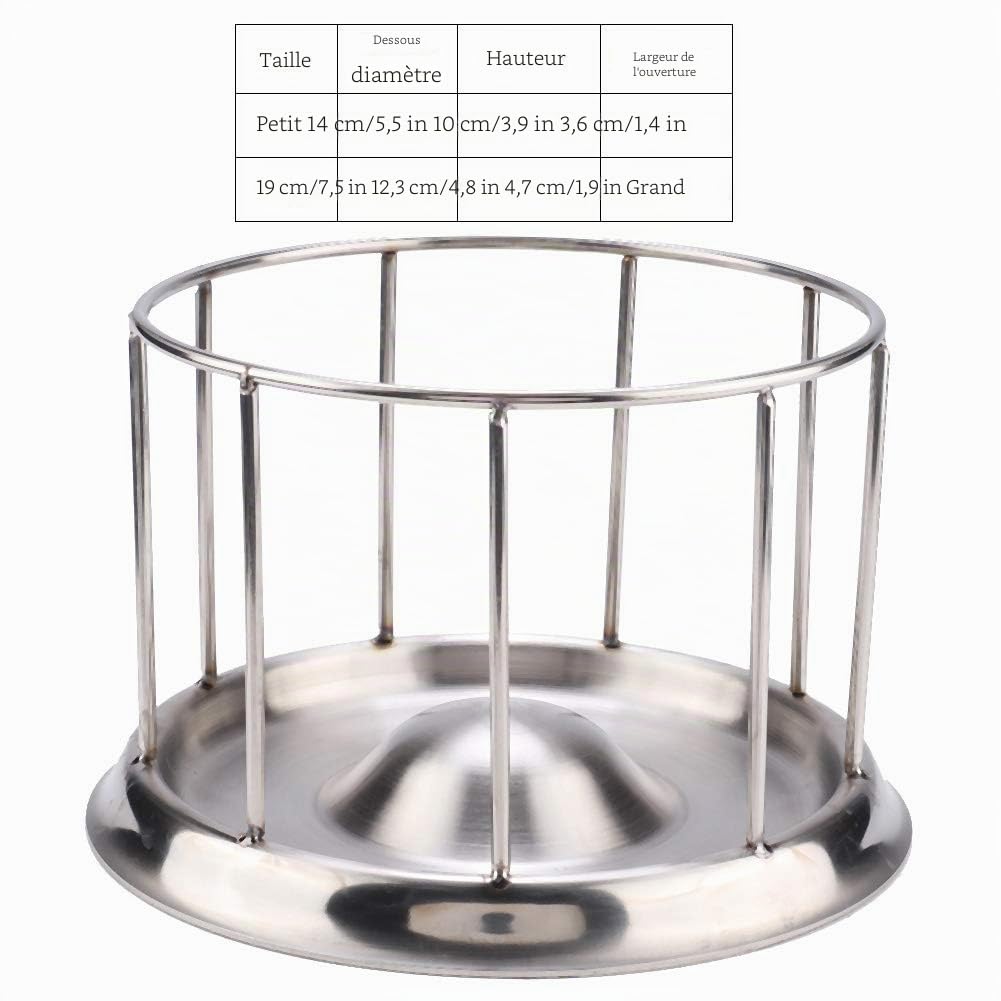 Mangeoire pour tortues reptiles, bol pour mangeoire alimentaire et nourriture pour roches durables pour reptiles pour tortues aquatiques(Grand)