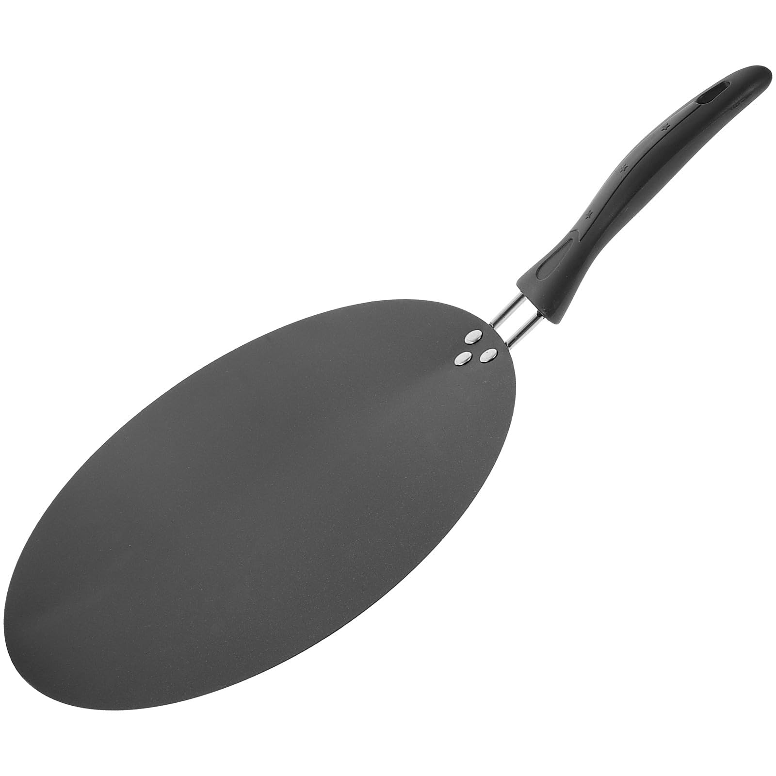 Padella per Crepes Antiaderente in Ferro con Superficie Liscia e Manico Ergonomico, Facile da Pulire, per Induzione e Cucina Quotidiana