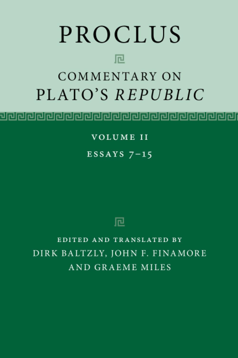 Proclus: Commentary on Plato's ‘Republic'