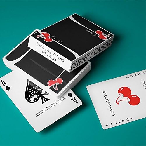 Playing cards Cherry Casino V3 True Black