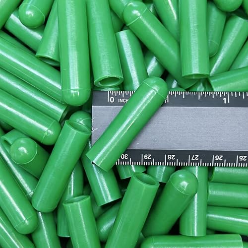 Image of High Temp Masking Supply Silicone Rubber Caps for Parts Up to .375 inch (3 /8 Inch) - Powder Coating, Painting, Automotive, Crafts, DIY - Non-Toxic, Flexible, Reusable SC355 (50 Pack)