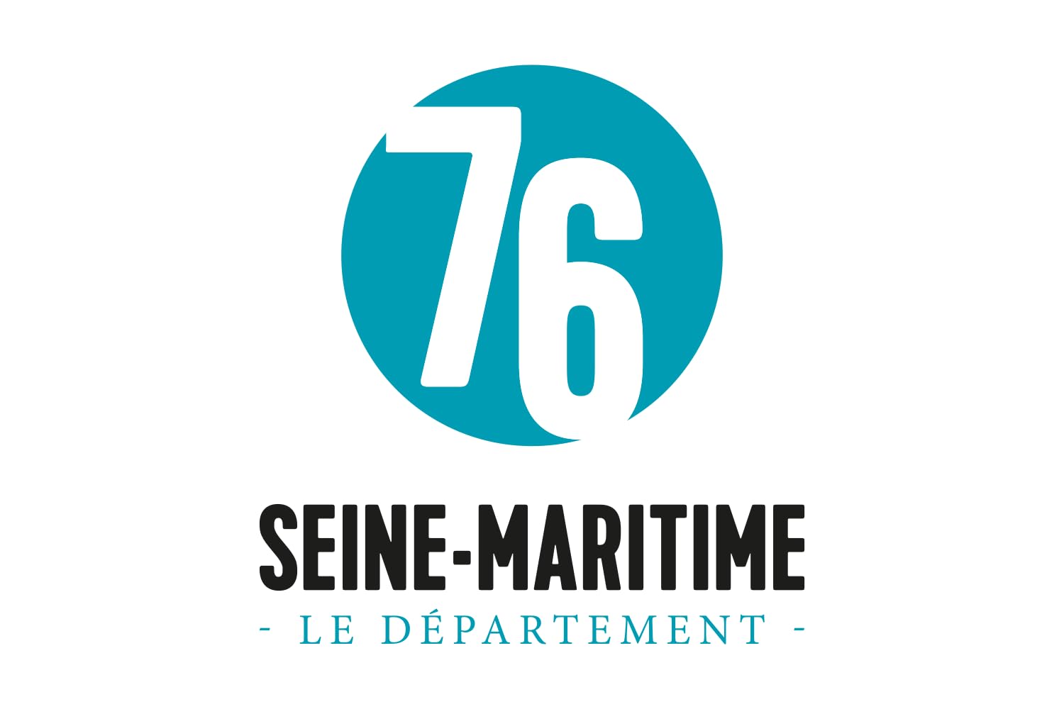 Drapeau Seine-Maritime Variant 2 blanc idéal pour décoration et rassemblements