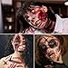 Kesote 16 Hojas de Halloween Pegatina Tatuaje Cicatrices Tatuajes Pegatinas con Falso...