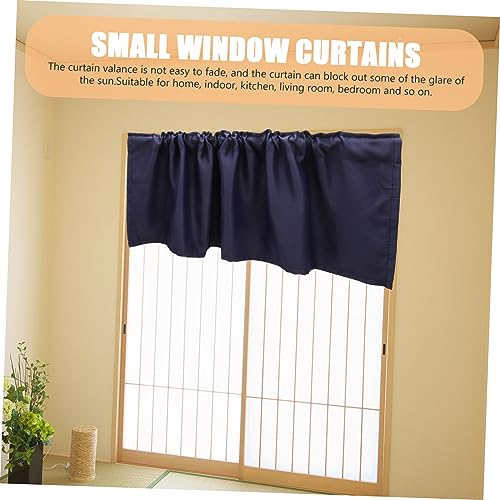 Cenefa para ventanas de baño y cocina en tejido rústico de algodón y poliéster resistente 7