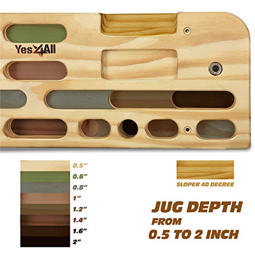 Yes4All-Wooden-Hang-BoardClimbing-Board-for-Doorway-Hand-Strengthener-Equipment-for-Training-Finger-Grip-and-Pull-Up