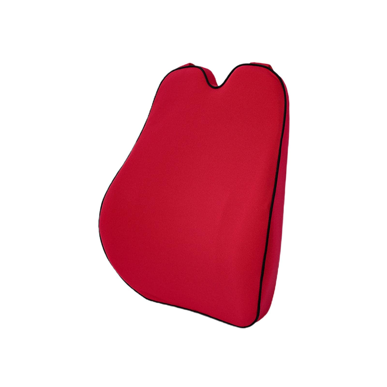 ERTsrhFD Seat Cushion with Ergonomic,Streamline,Memory Foam Back Car Lower for Driving,Office,Chair