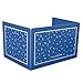 Really Good Stuff Plastic Privacy Shields for Student Desks â€“ Single - Large - Study Carrel Reduces Distractions - Keep Eyes from Wandering During Tests, Blue School Tools