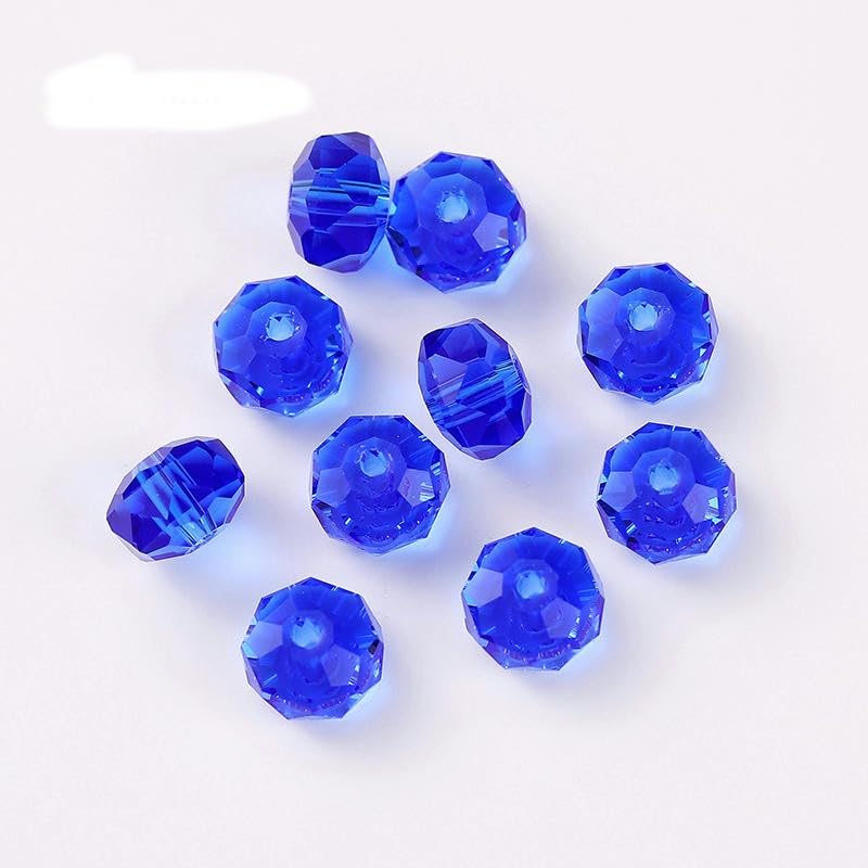 Perles de verre cristal 5A à facettes brillantes pour bijoux haut de gamme DIY x200